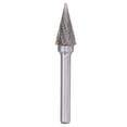 thumbnail image 3 of Die Grinder Drill Bit, 2 Groove Heat Treated  File Cone Shape Pointed  For Metal For Wood, 3 of 8
