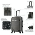 thumbnail image 4 of InUSA Resilience 20" Hardside Lightweight Luggage with Spinner Wheels, Handle, and Trolley, Charcoal, 4 of 10