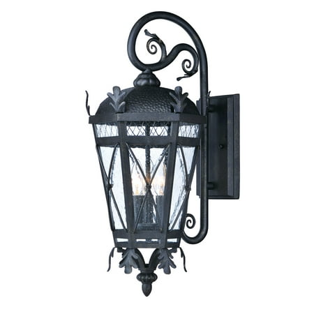 - Wall Sconces 3 Light Bulb Fixture With Artesian Bronze Finish Aluminum Material CA Bulbs 10 inch 180 Watts