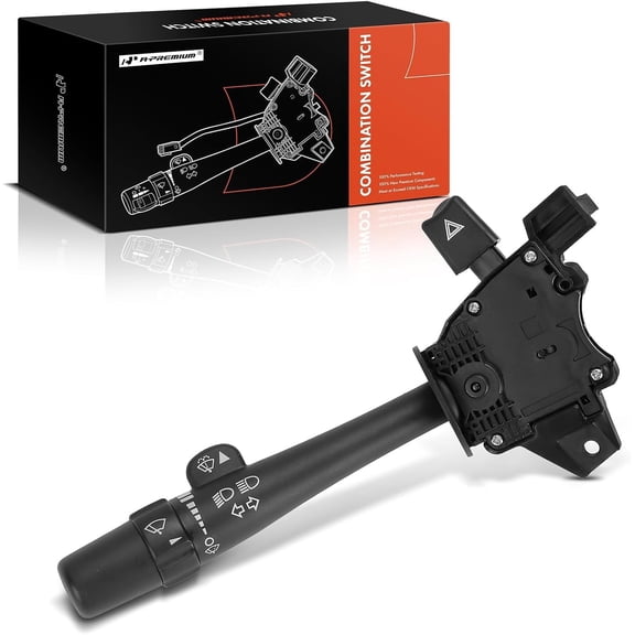 A-Premium Turn Signal Switch, Headlight Dimmer Windshield Wiper Washer Multifunction Switch Lever Compatible with Chevrolet Impala 2006-2013, Impala Limited 2014-2016, Monte Carlo 2006-2007