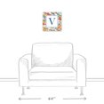 thumbnail image 3 of Creative Products Wildflower Monogram - V 12x12 Canvas Wall Art, 3 of 4