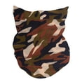 thumbnail image 1 of Top Headwear Face Covering Neck Gaiter - Brown Camo, 1 of 1