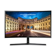 SAMSUNG 24" Class Curved Full HD (1920 x 1080) 60Hz 4ms FreeSync Monitor - LC24F396FHNXZA