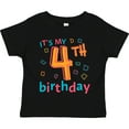thumbnail image 3 of Inktastic It's My Fourth Birthday Boys or Girls Toddler T-Shirt, 3 of 5
