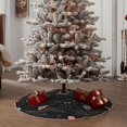 thumbnail image 4 of Bingfone Christmas Tree Skirt Mat Christmas Decoration Interior 48" -Galaxy, 4 of 6