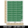 thumbnail image 2 of Rate Your Work Blank Stars Teacher Student School Sticker Set - Dark Green - Matte Finish - 1.5" Small, 2 of 7