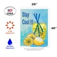thumbnail image 2 of Toland Home Garden Stay Cool Lemonade House Flag, 2 of 5