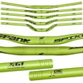 thumbnail image 2 of Spank Spike Race Bars 800mm Wide, 50mm Rise, 31.8mm Clamp Matte Green, 2 of 2