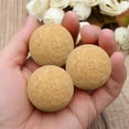 thumbnail image 4 of 10 Pcs Ballon de Soccer en Bois Massif Liège pour Bébé, 4 of 9