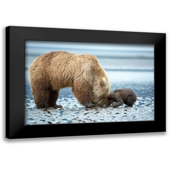 Doyle, Renee 14x11 Black Modern Framed Museum Art Print Titled - Tender Teaching