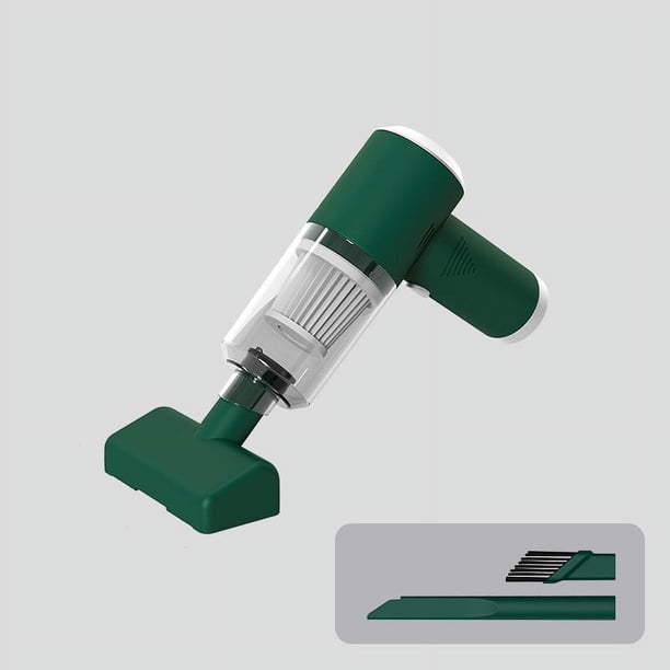 Puntoco Removedor de Mano, Mini Aspirador de Cama Inalámbrico de Carga Inteligente para el Hogar, Esterilizador