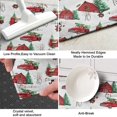 thumbnail image 3 of Red Christmas Farm and Truck Pattern Kitchen Rug Mat,Kitchen Runner Rugs Non Skid Washable,Decorative Kitchen Floor Mats for Kitchen,Sink,Laundry,17"X47", 3 of 5
