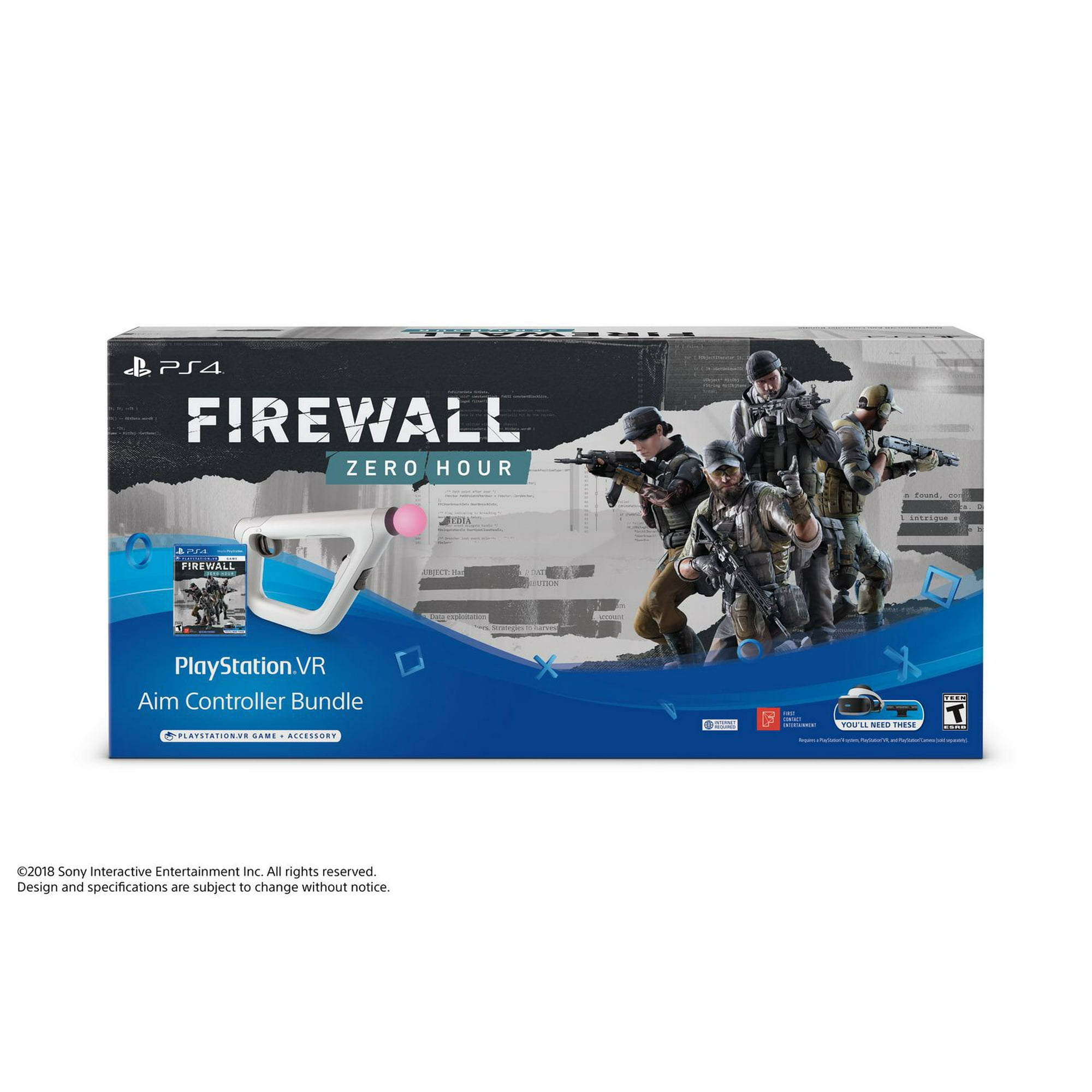 PlayStation VR Aim Controller Firewall Zero Hour bundle PlayStation 4 Walmart