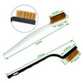 thumbnail image 1 of 3D Printer Cleaner Tool Copper Wire Brush Toothbrush Nozzle Cleaning Needle 3D Printer Parts Cleaning Tool Wrench Kit, 1 of 7