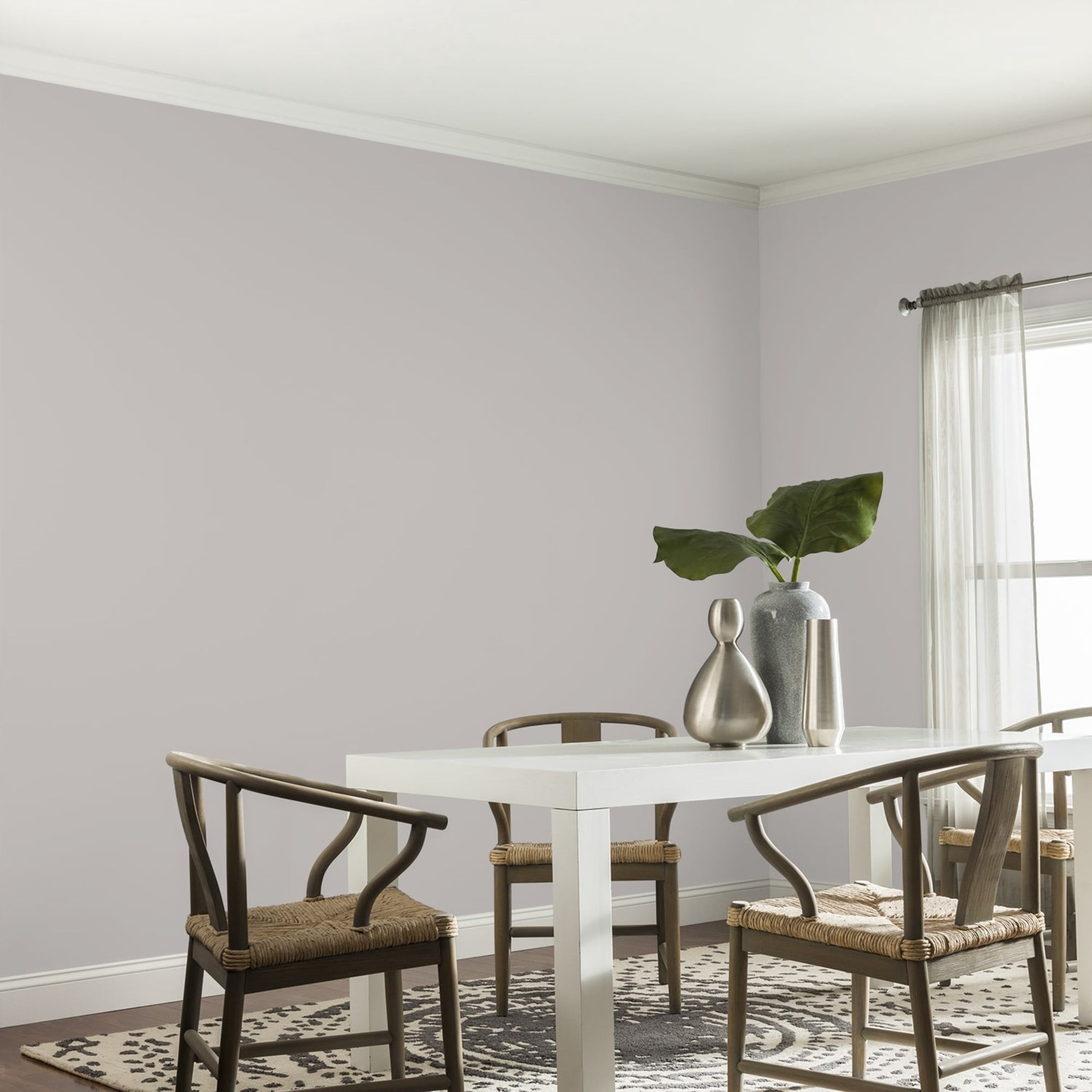 Glidden HEP Gray Shadows / Grey, Eggshell Interior Paint with Primer, 1 Quart
