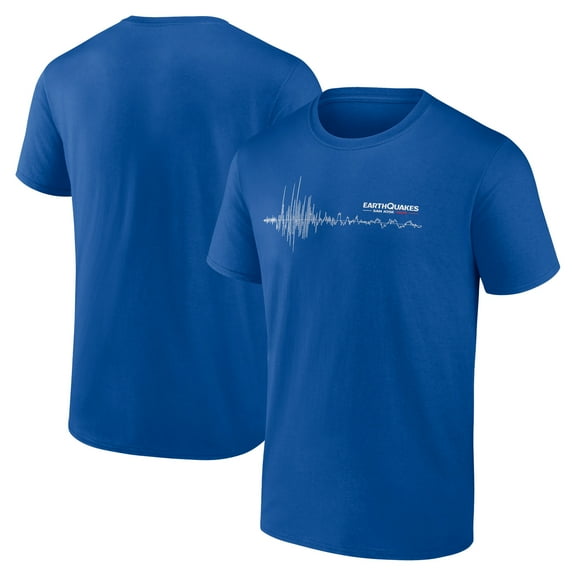 Men's  Blue San Jose Earthquakes Hometown Stadium Atmosphere T-Shirt