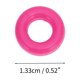 thumbnail image 4 of Ofertas Únicas 5 Pares de Puntas de Patillas para Gafas con Patrón Redondo, Ganchos Antideslizantes para las Orejas de 0.52" L Color Rosa Rojo, 4 of 5