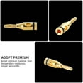 thumbnail image 3 of IFANLANDOR Gold Plated Banana Audio Plug 24Pcs For Dust Prevention And Conductor Protection, 3 of 6