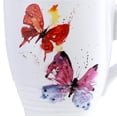 thumbnail image 2 of DEMDACO Dean Crouser Butterfly Flock Watercolor Yellow 16 Ounce Glossy Ceramic Stoneware Animal Mug with Easy Grip Handle, 2 of 6