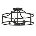 thumbnail image 5 of Stockton 5-Light Ceiling Light in Matte Black, 5 of 6