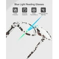 thumbnail image 3 of 3-Pack Women's Reading Glasses with Blue Light Blocking and Anti-Glare Features, 3 of 7