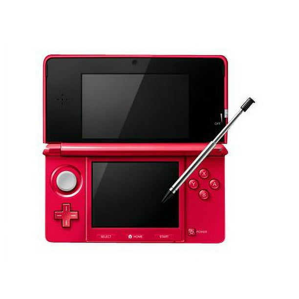 New Nintendo 3DS LL - console de Jeu Portable - Rouge Métallisé