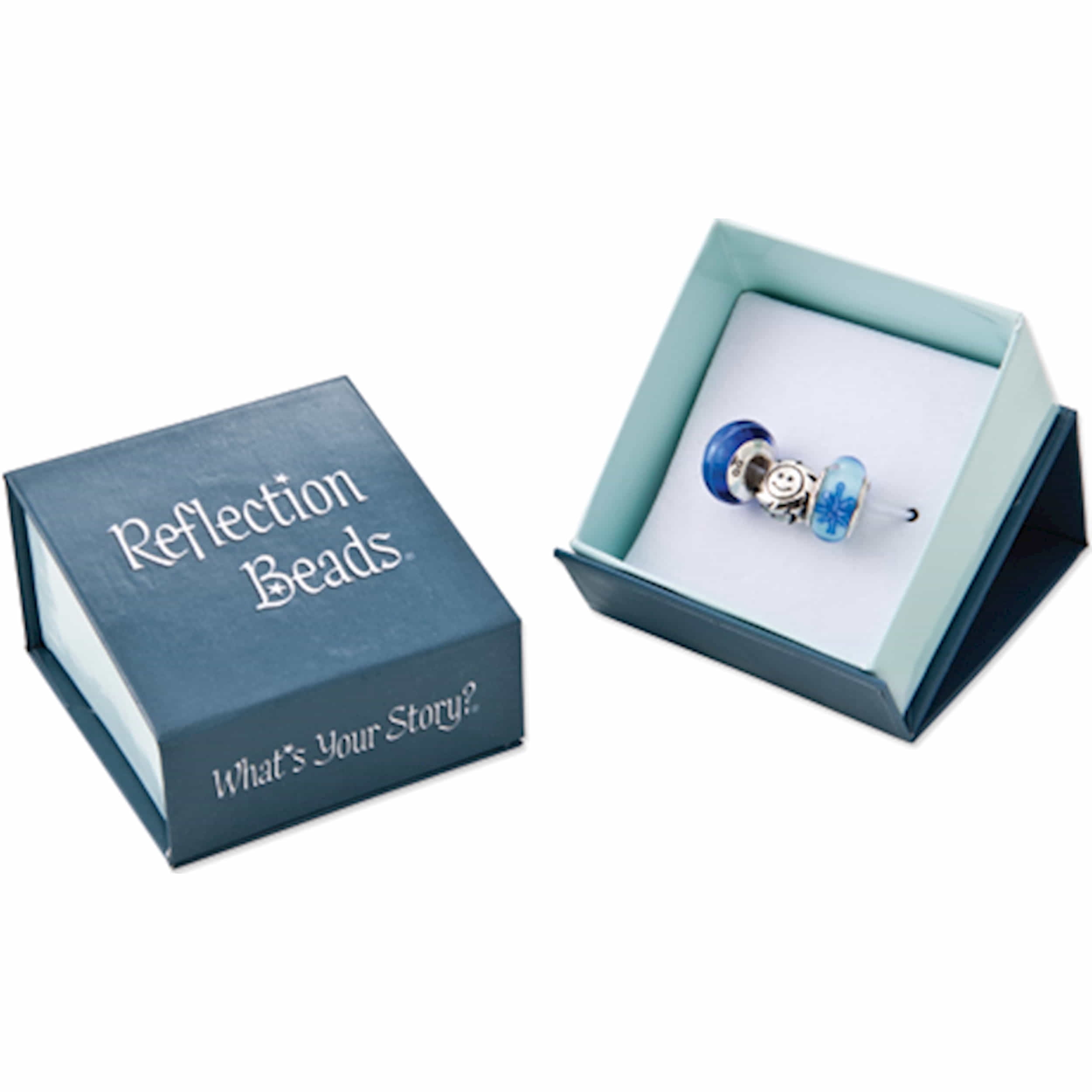 Fashion Set Of (12) Reflection Beads Flip Boxes With Magnet Closure (2. ...