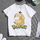 thumbnail image 1 of Camiseta de Pokémon para niños y niñas, camisa de manga corta con estampado de dibujos animados de Pikachu, ropa de verano, 1 of 4