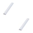 thumbnail image 1 of Bearachild Solución de bricolaje fácil de instalar No deformable e impermeable Apto para baño y fregadero de cocina Elasticidad cortable Blanco 2Conjunto, 1 of 6