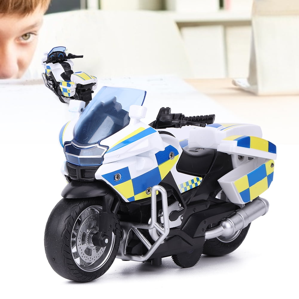 Moto Jouet Son Et Lumière Motorisée Pour Enfants - Effets Sonores Réalistes, Phares, En ABS, Plusieurs Couleurs