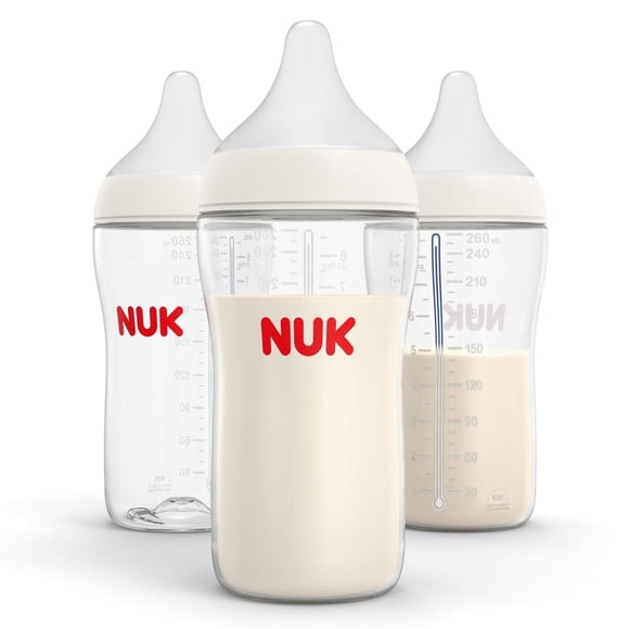 NUK Perfect Match Slow Flow Bottle, 8 oz (240 mL)