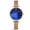 Rose Gold and Blue Face, variant on Ladies Fashion Quartz Wristwatch Elegant Luxury Watch for women 7002