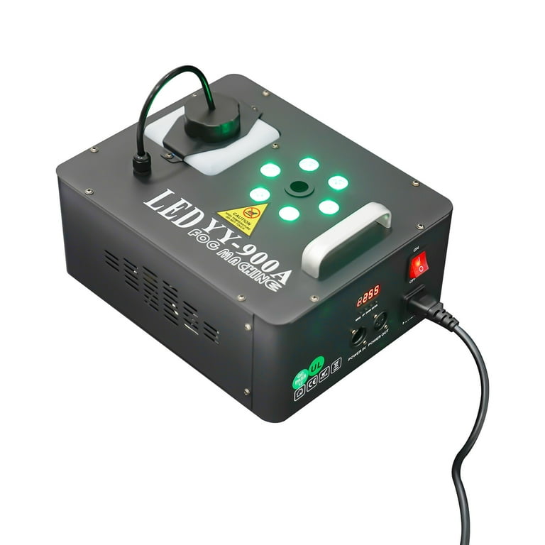 6LED DJ Geyser Smoke Fog Machine Pyro Stage Vertical Upspray Fogger DMX RGB