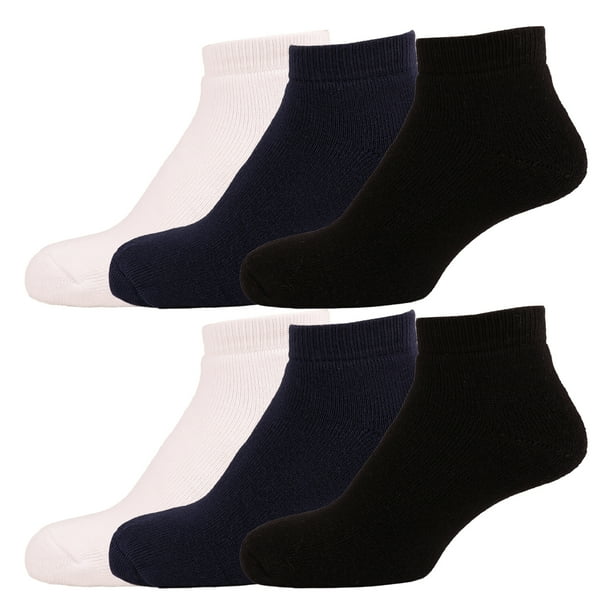 Calcetines para niño calientes, calcetines para niño de algodón, calcetines para niño afelpados, talla 6-8 años, 6 pares