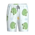 thumbnail image 6 of Daiia Kawaii Frogs Mens Woven Stretch Pajama Short,Short Pajama Pants-Large, 6 of 7