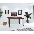 thumbnail image 2 of Regency Kee 60 x 24" Mobile Desk- Cherry Top/Black Legs, 2 of 8