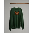 thumbnail image 3 of Monarch Butterfly Art Sweatshirt Women -Image by Shutterstock, Female XX-Large, 3 of 4
