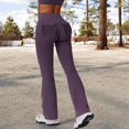 thumbnail image 5 of Women's High Waist Flared Leg Yoga Pants - Medium, Purple, 5 of 7
