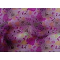 thumbnail image 5 of oneOone Cotton Poplin Purple Fabric Florals Sewing Craft Projects Fabric Prints By Yard 56 Inch Wide, 5 of 6