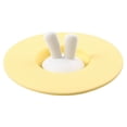 thumbnail image 2 of Matsuzay Tapa de taza de cocina de Jooan's Tapa de taza de agua de dibujos animados de silicona Tapa de taza de café de sellado de forma Teteras Amarillo, 2 of 6