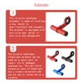 thumbnail image 4 of Youkk Alloy Road Handlebar Extension Bracket Anti-rust Extender Outdoor Cycling Mobilephone Holder with Installing Screws Red, 4 of 4