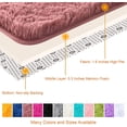 thumbnail image 3 of YJ.GWL Soft Shaggy Area Rugs for Bedroom Fluffy Living Room Rugs Nursery Girls Carpets Kids Home Decor Rugs 4 x 5.3 Feet Blush 4' x 5.3' Blush, 3 of 8