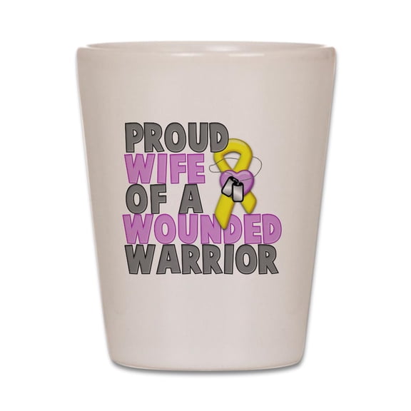 CafePress - Www1 - White Shot Glass, Unique and Funny Shot Glass