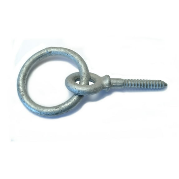 1/2" x 3-1/4" Galvanized Shoulder Screw Ring Bolts (1 pcs.)