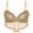 Gold, variant on Women's Belly Dance Costume Sequins Tassels Adjustable Bra Tops Bollywood Dancewear Green One Size