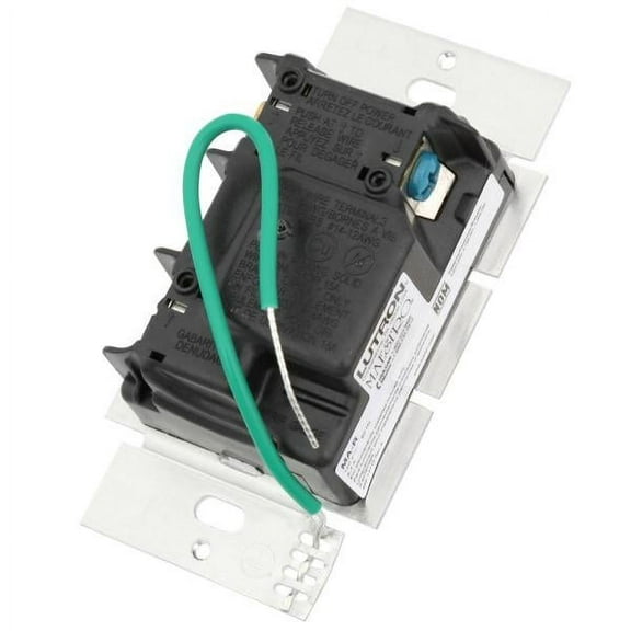 Lutron MA-R-WH Maestro Companion 120V 8.3A Designer Digital Dimmer Switch White