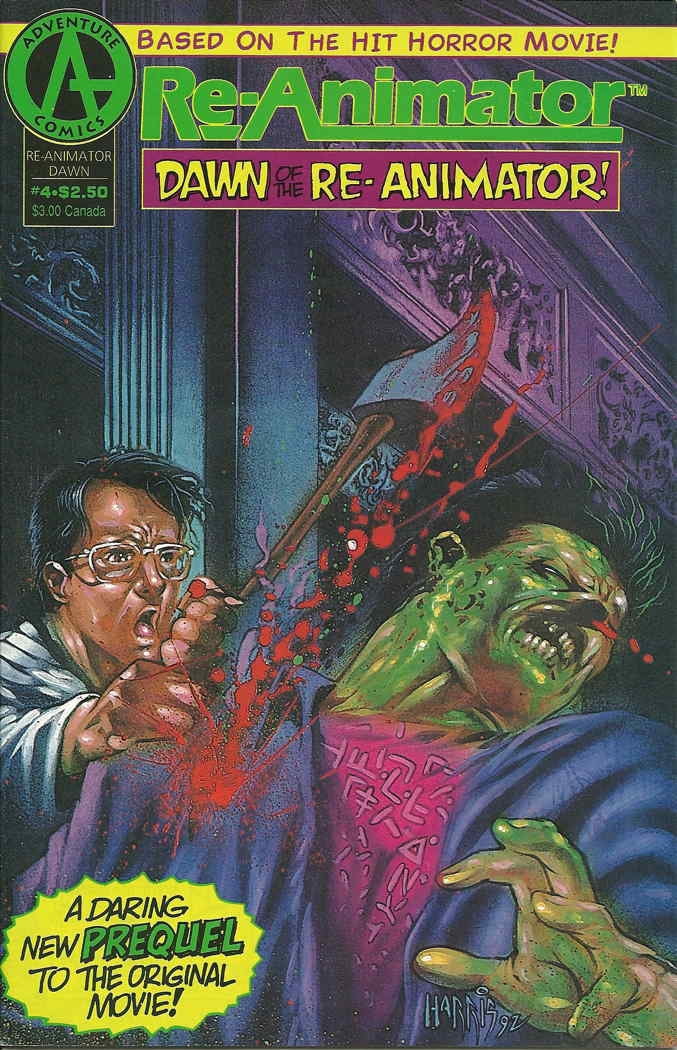 Re-Animator: Dawn of the Re-Animator #4 VF ; Adventure Comic Book