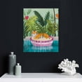 thumbnail image 4 of ARISTURING  Moroccan Jungle Animal Wall Art Print - Leopard Tiger Bear Elephant Sloth Canvas Print - Forest Animal Tropical Plant Artwork for Kids Bedroom Decor., 4 of 4