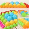 thumbnail image 7 of 296Pcs Puzzle Kid Toy Mushroom Nails Pegboard, Arts and Crafts Creative Educational Learning Toy DIY Peg Puzzle Toys 3D Games, Gift for Kids Children Age 3+, 7 of 7