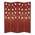 thumbnail image 3 of Margaret Hand-Carved Room Divider - 78 inch, 3 of 3